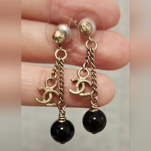 Chanel dangle earrings